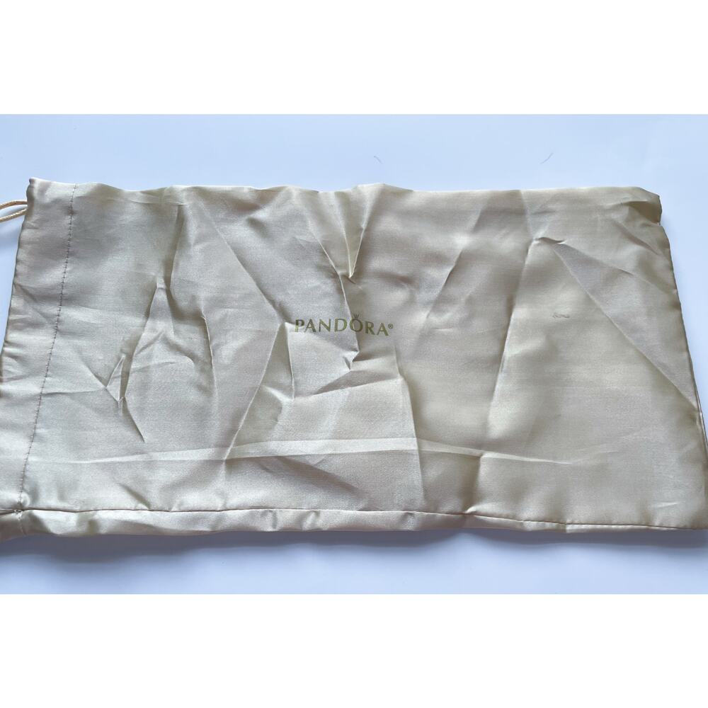 Pandora Dust Bag Satin Drawstring Pouch 13.5x7